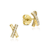 Cercei aur 14K cu pietre DiAmanti PZE0498G14K-AS